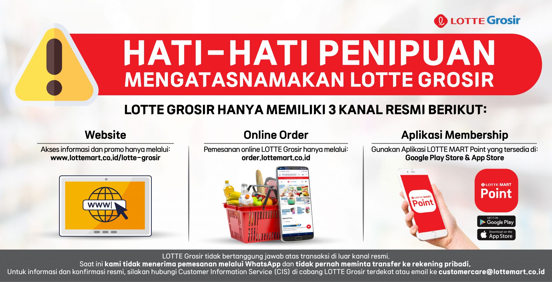https://www.lottemart.co.id/Penipuan Mengatasnamakan Lotte grosir