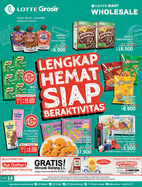 Lengkap Hemat Siap Beraktivitas KALSUL