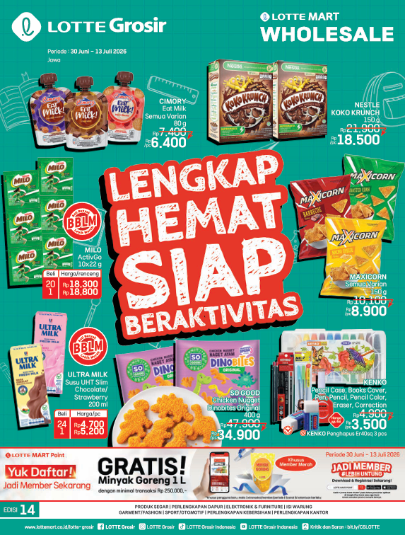 Lengkap Hemat Siap Beraktivitas JAWA