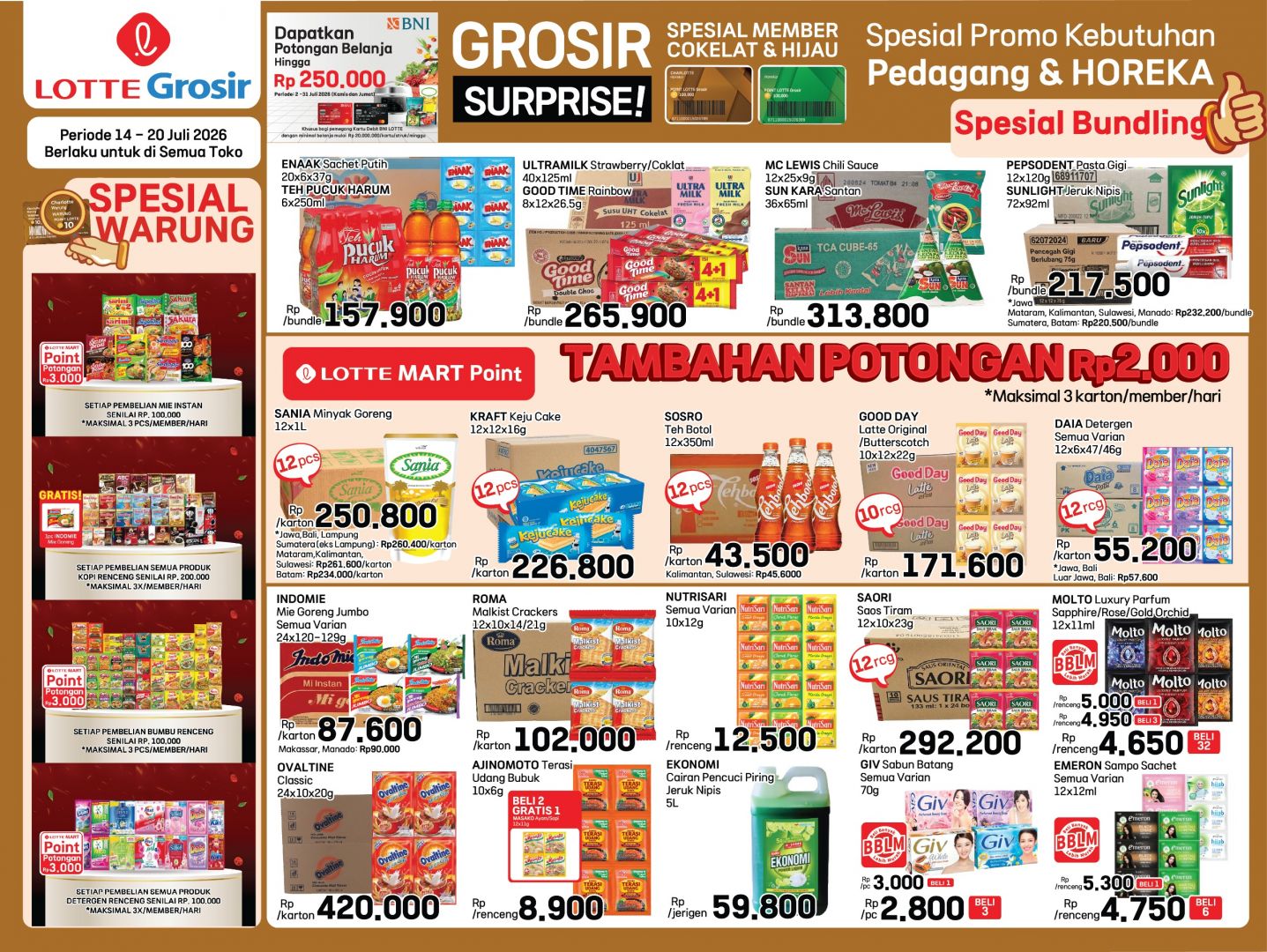 Promo Member Coklat 14/07